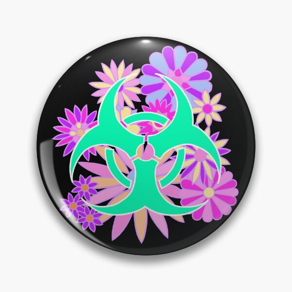 Artikelvorschau, Kawaii Floral Bio Hazard entworfen und verkauft von kitschandkawaii.