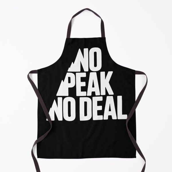 Item preview, No Peak No Deal Mountain Boundaries Mindset designed and sold by KaurisDigital.