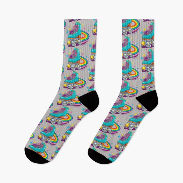 Item preview, Retro Disco Roller Skate Rainbow designed and sold by SholoStudio.