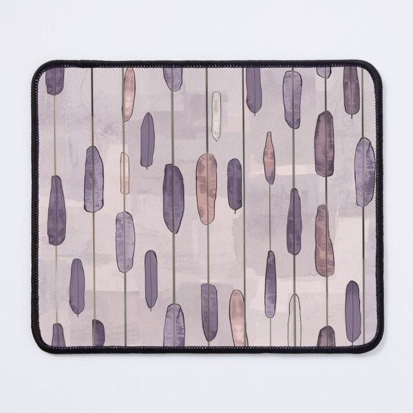 Item preview, Softened Gothic Stripe Pattern in Lavender and Warm Gray designed and sold by mari0n980.