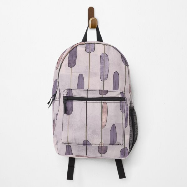 Item preview, Softened Gothic Stripe Pattern in Lavender and Warm Gray designed and sold by mari0n980.