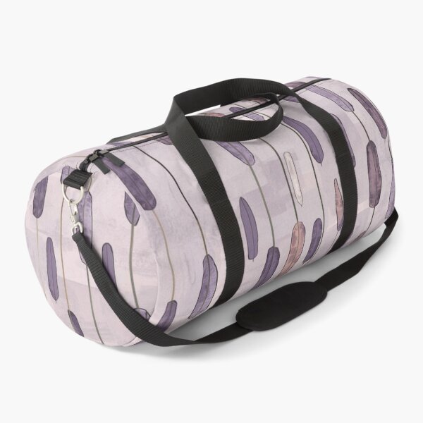 Item preview, Softened Gothic Stripe Pattern in Lavender and Warm Gray designed and sold by mari0n980.