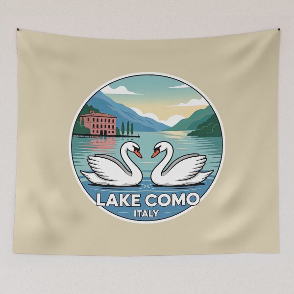 Item preview, Lake Como, Italy designed and sold by Pixel-Lair.