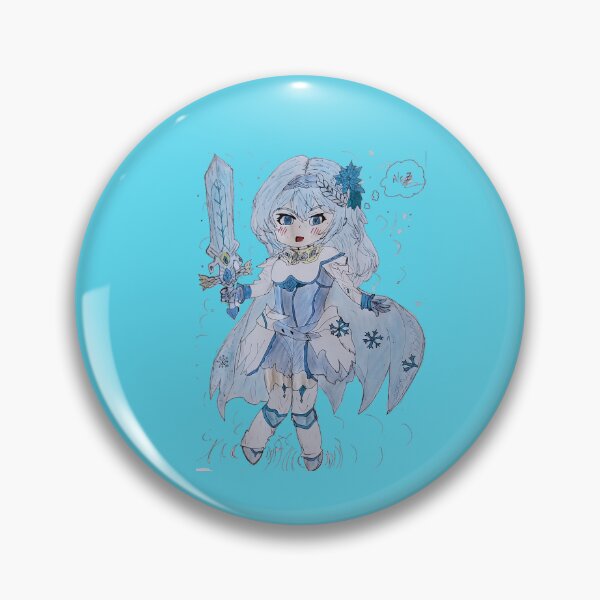 Item preview, Cute Chibi Cryo Fantasy Girl designed and sold by RamenSlayer7Art.