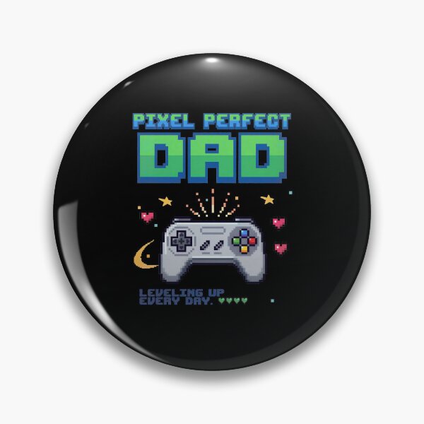 Artikelvorschau, Pixel Perfect Dad Retro 8-Bit Gaming – Jeden Tag ein neues Level entworfen und verkauft von LuloCreative.