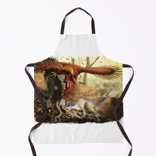 Item preview, Deinonychus antirrophus hunting Zephyrosaurus schaffi designed and sold by JuliusArt2611.