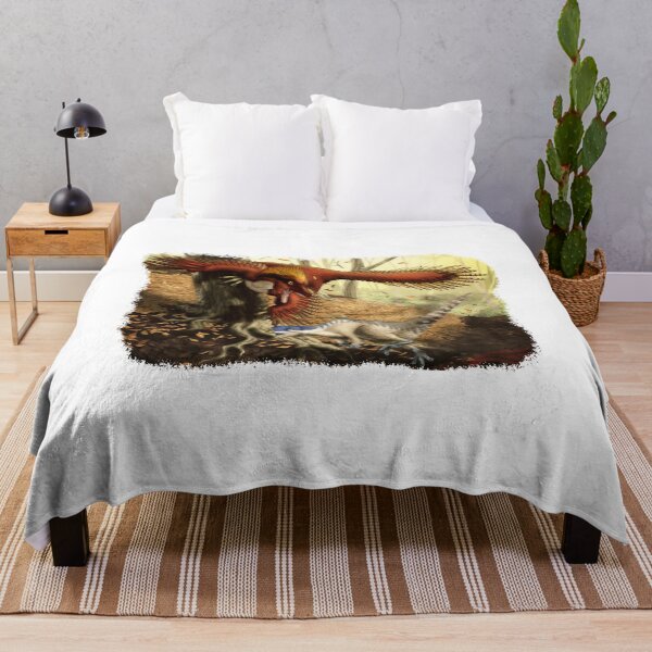 Item preview, Deinonychus antirrophus hunting Zephyrosaurus schaffi designed and sold by JuliusArt2611.