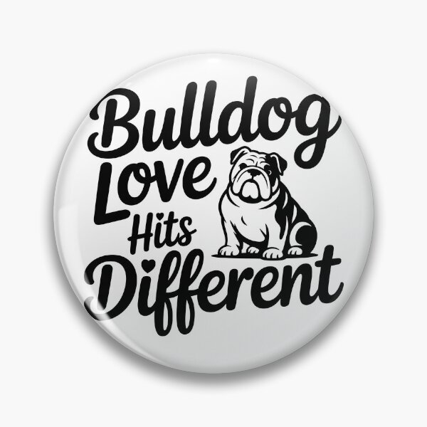 Item preview, Bulldog Love Hits Different designed and sold by theartfulaspie.