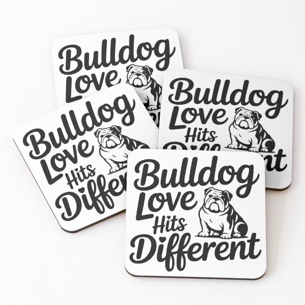 Item preview, Bulldog Love Hits Different designed and sold by theartfulaspie.