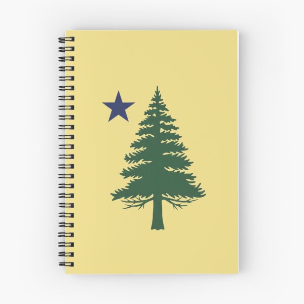 Item preview, Minimalist Maine 1901 Flag - Original Pine Tree and North Star Heritage designed and sold by Rhythm Thru Art .