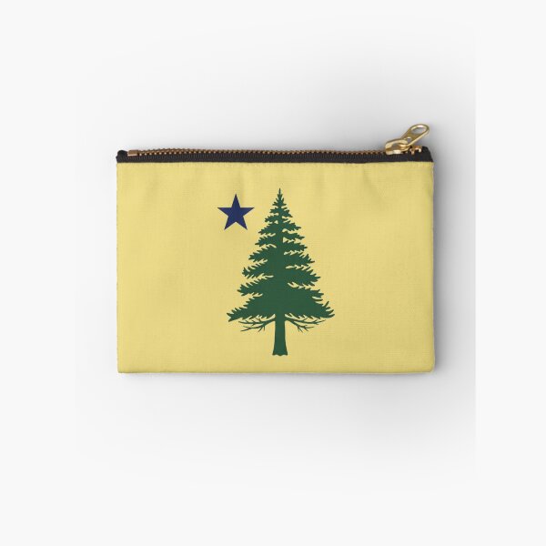Item preview, Minimalist Maine 1901 Flag - Original Pine Tree and North Star Heritage designed and sold by Rhythm Thru Art .