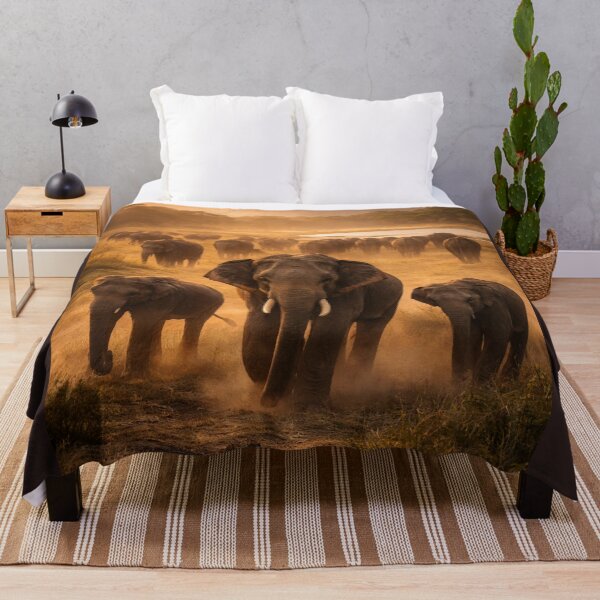 Item preview, Minneriya Elephant Gathering – Giants of Sri Lanka designed and sold by Ceylon Luxe Collections.