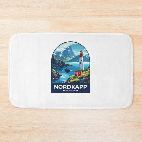 Item preview, Nordkapp Norway Sticker designed and sold by TulipaGraphics.