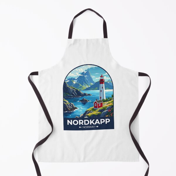 Item preview, Nordkapp Norway Sticker designed and sold by TulipaGraphics.