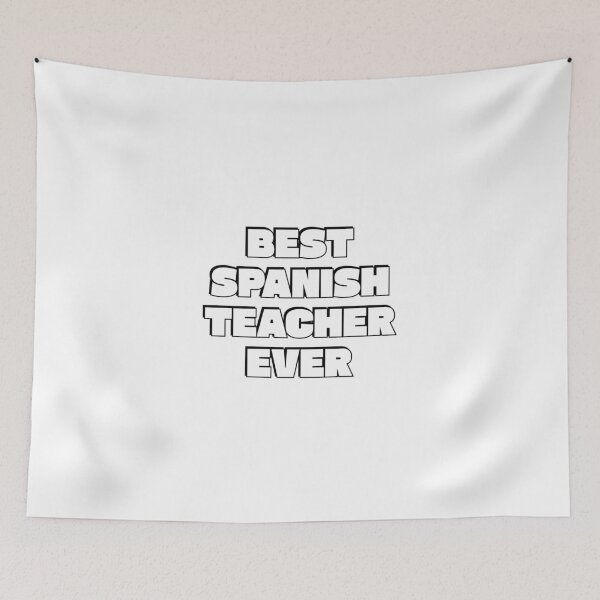 Item preview, Best Spanish Teacher Ever  designed and sold by Inspirationmotivation.