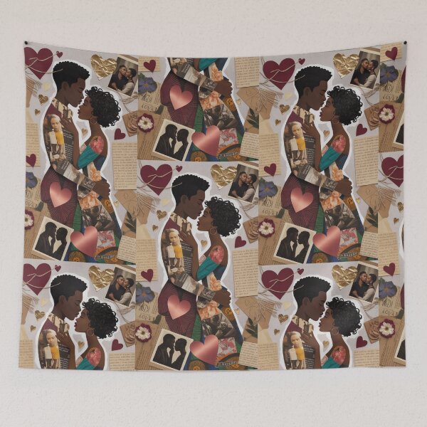 Item preview, Eternal Bloom: A Romantic Floral Collage designed and sold by CanvasCarousel.
