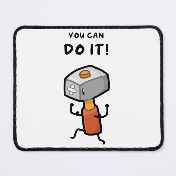 Item preview, You Can Do It Sticker designed and sold by justindewangga.