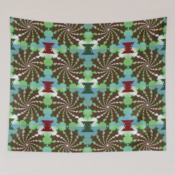 Item preview, Infinite Leaf Spiral Universe designed and sold by OIL Pattern Design .