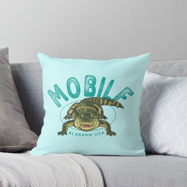 Item preview, Mobile Alabama Alligator Design designed and sold by Futurebeachbum.