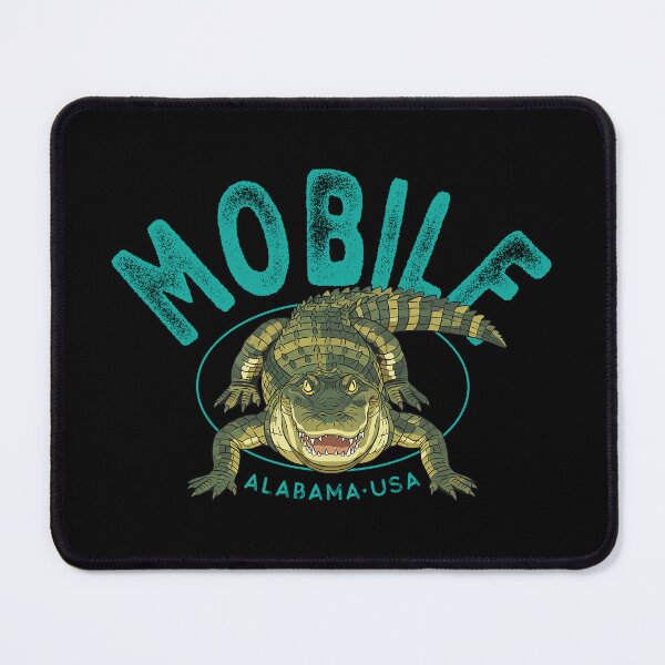 Item preview, Mobile Alabama Alligator Design designed and sold by Futurebeachbum.