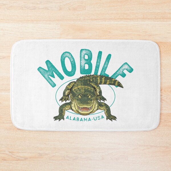Item preview, Mobile Alabama Alligator Design designed and sold by Futurebeachbum.