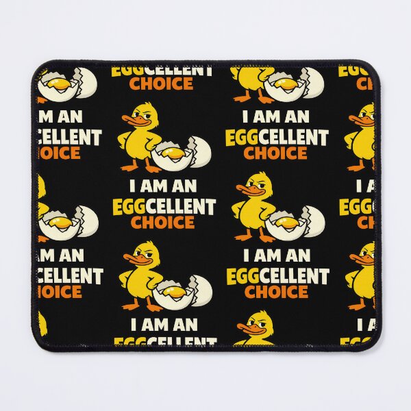 Item preview, I Am An Eggcellent Choice Funny Duck Pun Design designed and sold by TeeTimeTreasure.