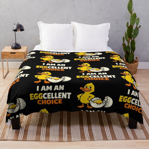 Item preview, I Am An Eggcellent Choice Funny Duck Pun Design designed and sold by TeeTimeTreasure.