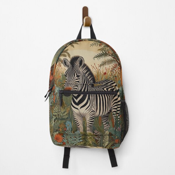 Item preview, Vintage Zebra safari landscape designed and sold by hollycooper.