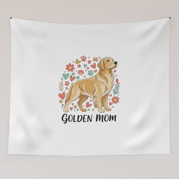 Item preview, Golden Retriever Goldie Mama Golden Mom Shirt Gift designed and sold by BTStyle.
