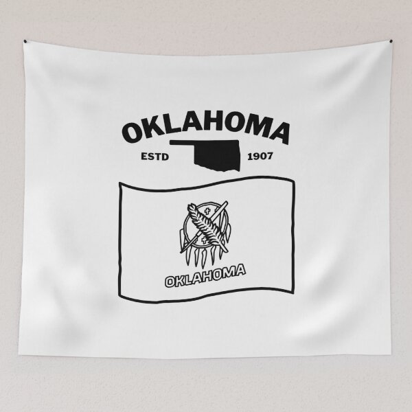 Item preview, Oklahoma flag USA designed and sold by Peerless-Prime.