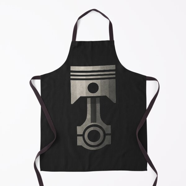Item preview, Mechanical Piston Symbol - Industrial Minimal Engineering Icon designed and sold by PrintForgeLab.
