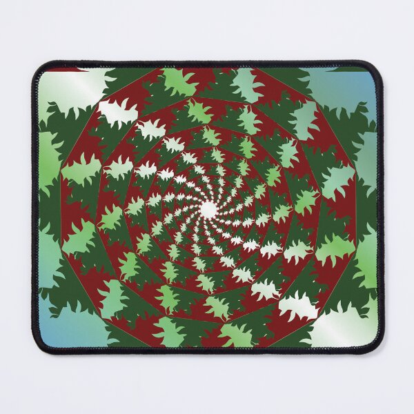 Item preview, Leaf Spiral Portal of Growth designed and sold by OIL Pattern Design .
