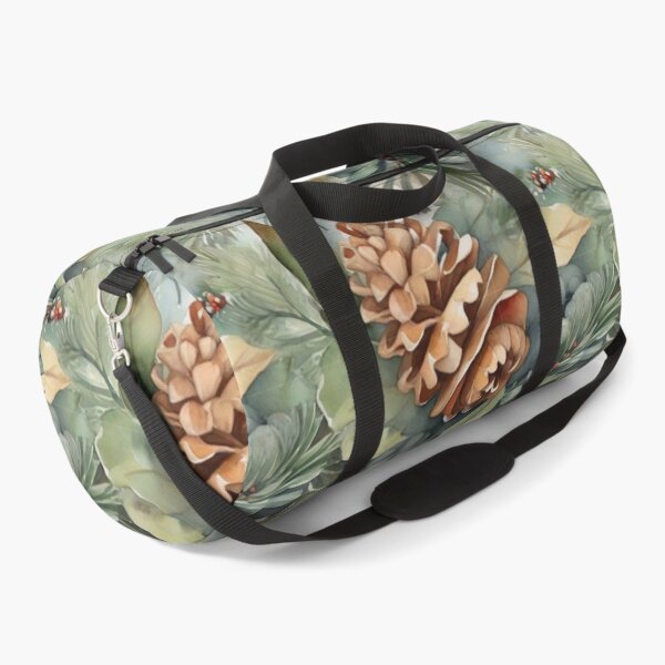 Item preview, Watercolor pine cones and evergreen designed and sold by hollycooper.