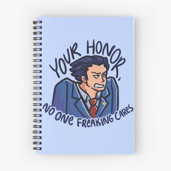 Item preview, Phoenix Wright "No One Cares" designed and sold by howdykt.