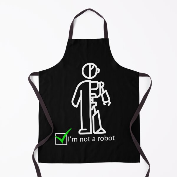 Item preview, Funny Nerdy I'm not a Robot Test Computer Geek Gift designed and sold by waikibi ⭐⭐⭐⭐⭐.