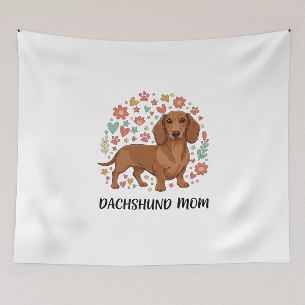 Item preview, Dachshund Mom Shirt Gift designed and sold by BTStyle.