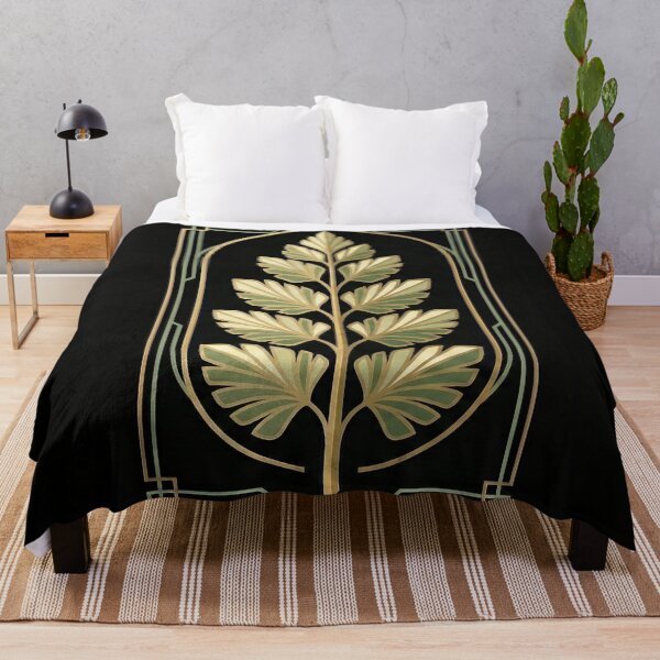 Item preview, Fern Frond – Architectural Botanical Emblem designed and sold by SavinMercantile.
