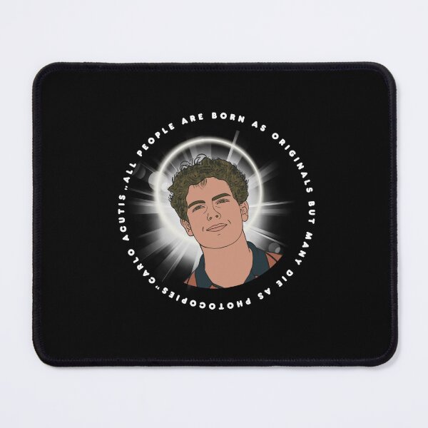 Item preview, Carlo Acutis  All people are born as originals but many die as photocopies. Portrait  designed and sold by PISMO_SHOP.