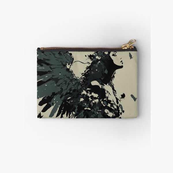 Item preview, Psykhe’s Chrysalis (Dark Angel) - Figurative Biophilic Vector Art designed and sold by Danford Biophilic.