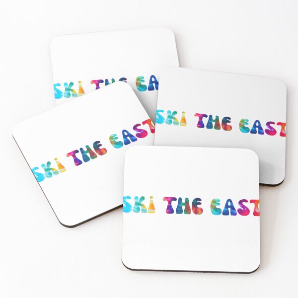 Item preview, Ski the East Tie Dye Rainbow designed and sold by jennydowneast.