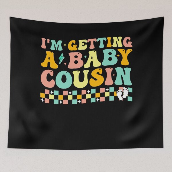 Item preview, I'm Getting A Baby Cousin Announcement designed and sold by KroghDs.