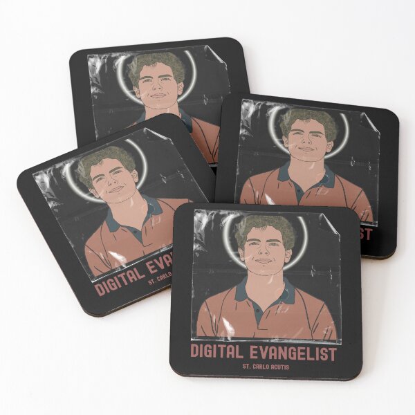 Item preview, Carlo Acutis Digital evangelist Portrait  designed and sold by PISMO_SHOP.