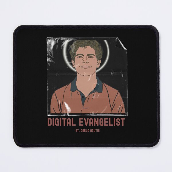Item preview, Carlo Acutis Digital evangelist Portrait  designed and sold by PISMO_SHOP.