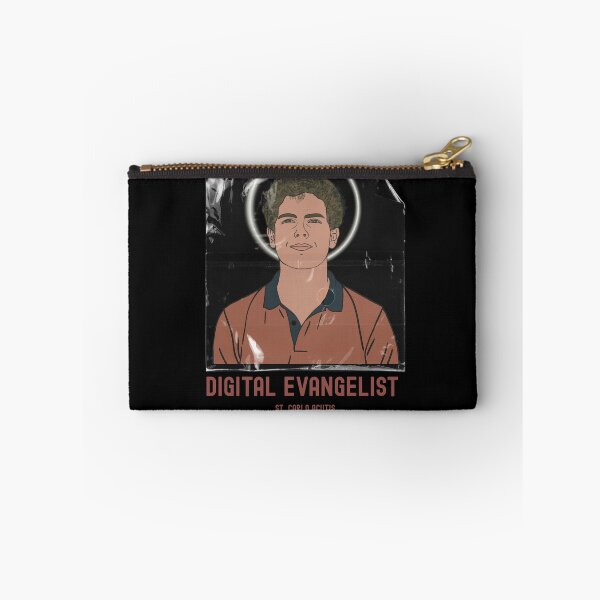 Item preview, Carlo Acutis Digital evangelist Portrait  designed and sold by PISMO_SHOP.
