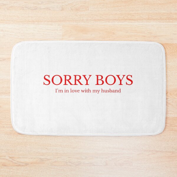 Item preview, Sorry boys, I'm in love with my husband designed and sold by BlissThreads.