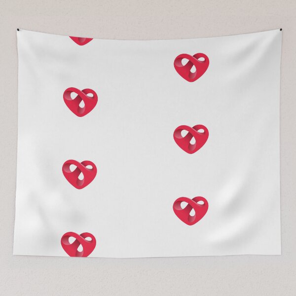 Item preview, Infinity Heart – Minimal Modern Love Symbol designed and sold by MissSparklesAI.