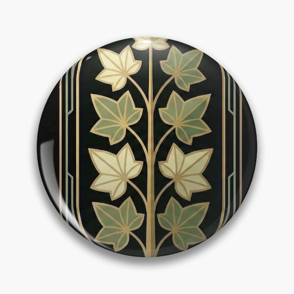 Item preview, Enredadera de hiedra: emblema botánico arquitectónico designed and sold by SavinMercantile.