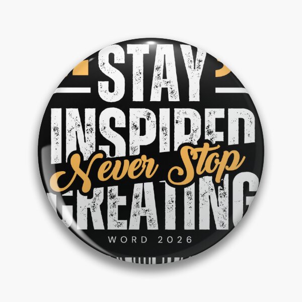 Item preview, Stay Inspired designed and sold by KptBilllyBones.