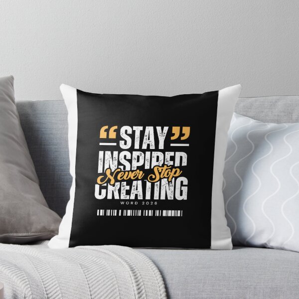 Item preview, Stay Inspired designed and sold by KptBilllyBones.