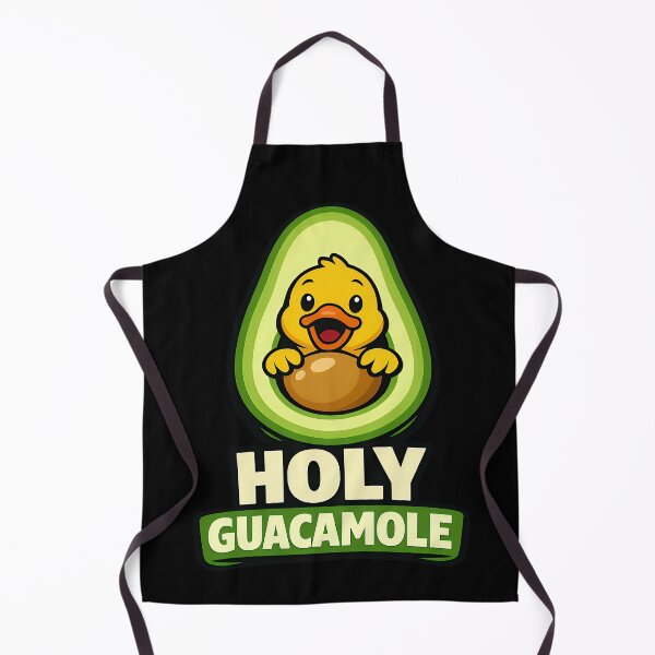 Item preview, Holy Guacamole Funny Duck Avocado Pun Design designed and sold by TeeTimeTreasure.